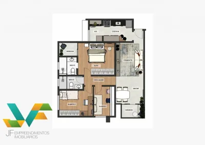 Apartamento à venda no bairro Nossa Senhora das Graças (ref. 341)